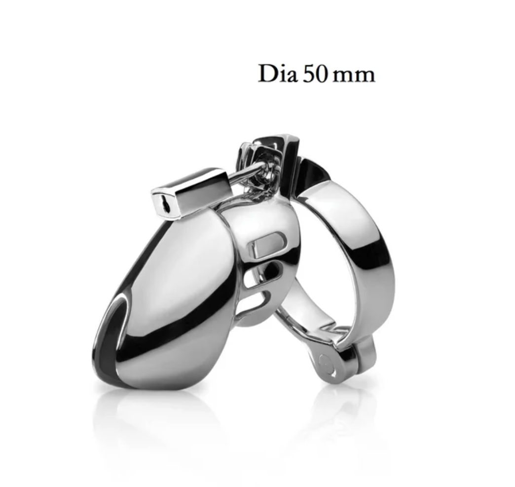 Metal Male Chastity Cage Device Set Small Penis Cage Cock Ring Sex Toys For Man - Peniskäfig