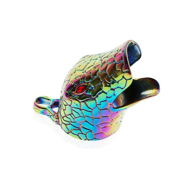 Regenbogen-Kobra Metall-Peniskäfig - Peniskäfig