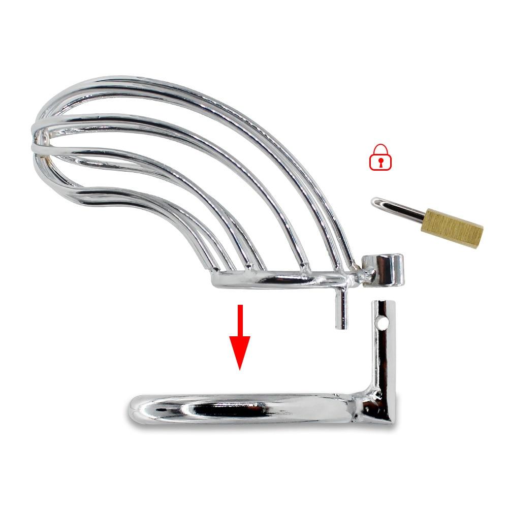 Große Demütigung Metall-Peniskäfig - Peniskäfig