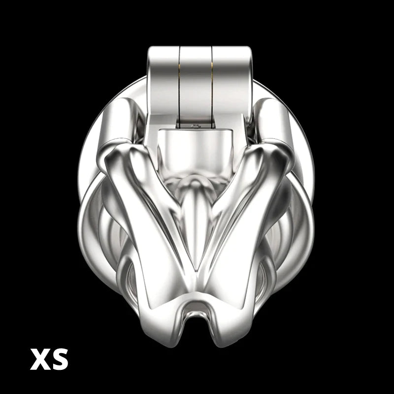 Super Small 316 Stainless Steel Cobra V7.0 Design Male Chastity Device - Peniskäfig