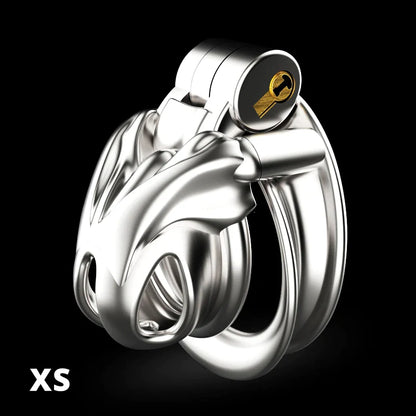 Super Small 316 Stainless Steel Cobra V7.0 Design Male Chastity Device - Peniskäfig