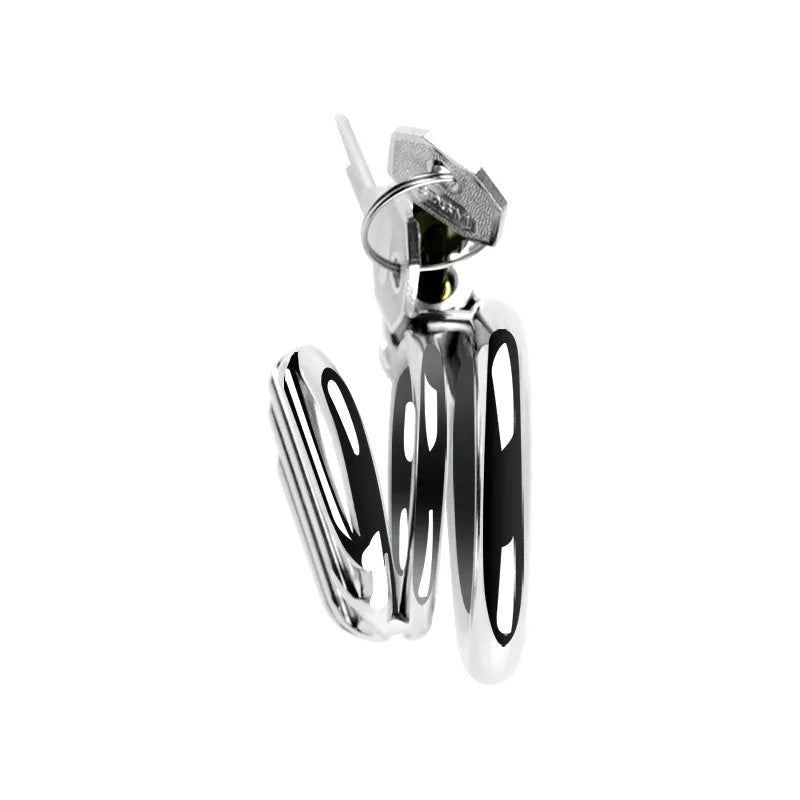 Stainless Steel Flat Chastity Cage Set Small Cock Cage For Men - 3 Sizes - Peniskäfig